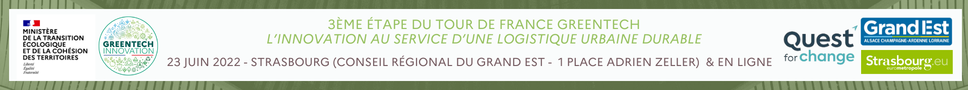 3ème étape du Tour de France Greentech - Logistique urbaine durable